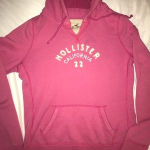 Pink Hollister Hoodie